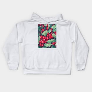 Holly Berry Kids Hoodie